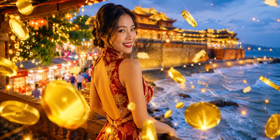 Không khí giải trí casino sôi động tại thị trường đêm Huế, Việt Nam